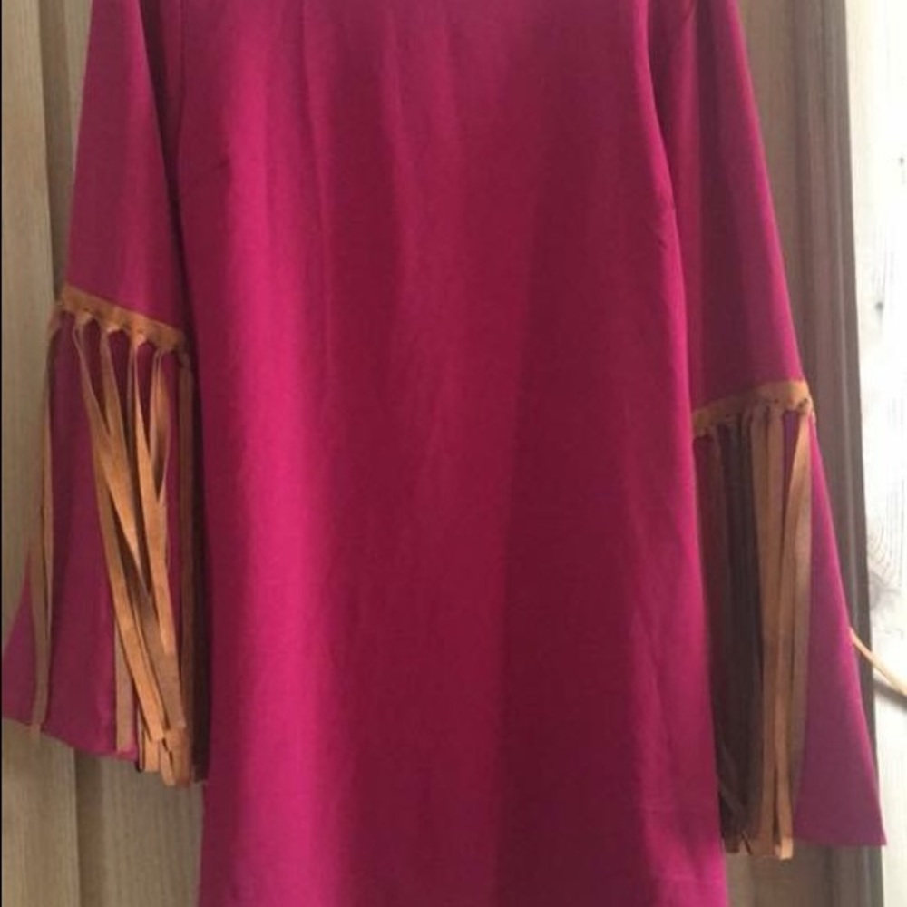 Maroon Dress